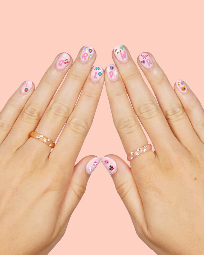 Girl Power Nail Stickers