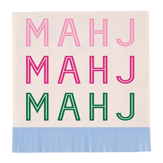 Mahj Mahj Mahj Fringe Napkins