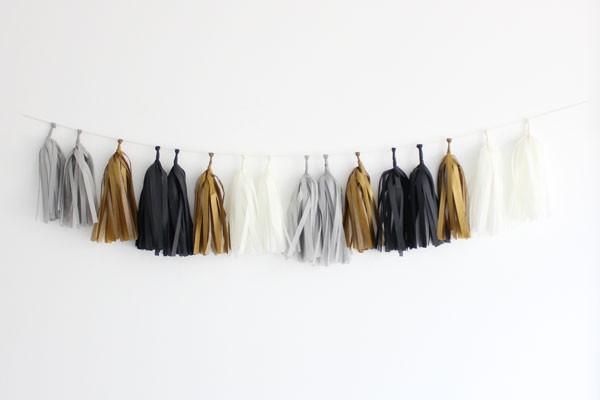 Tassel Garland Kit | Tuxedo