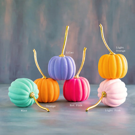 Medium Rainbow Pumpkin | Assorted Colors