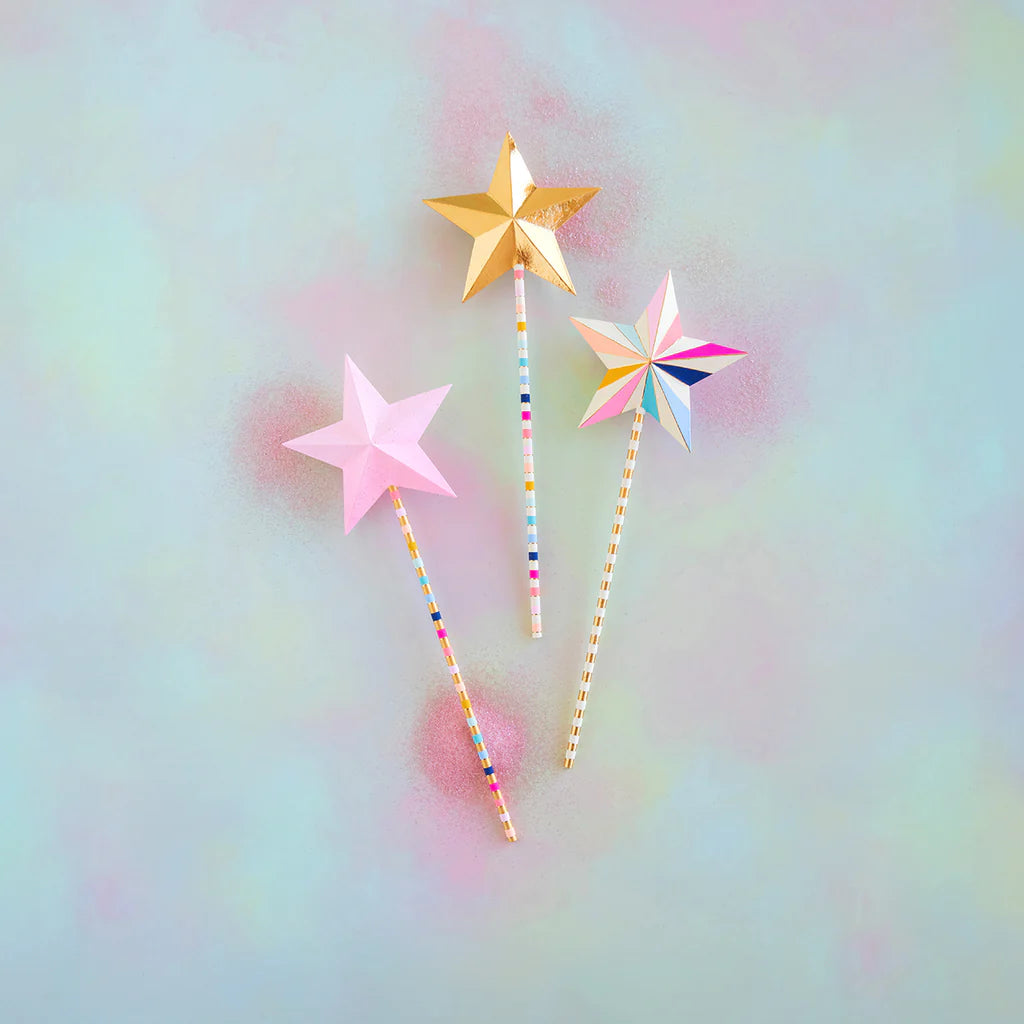 Large Rainbow Magic Wand | Assorted Colors – The Confetti Co.