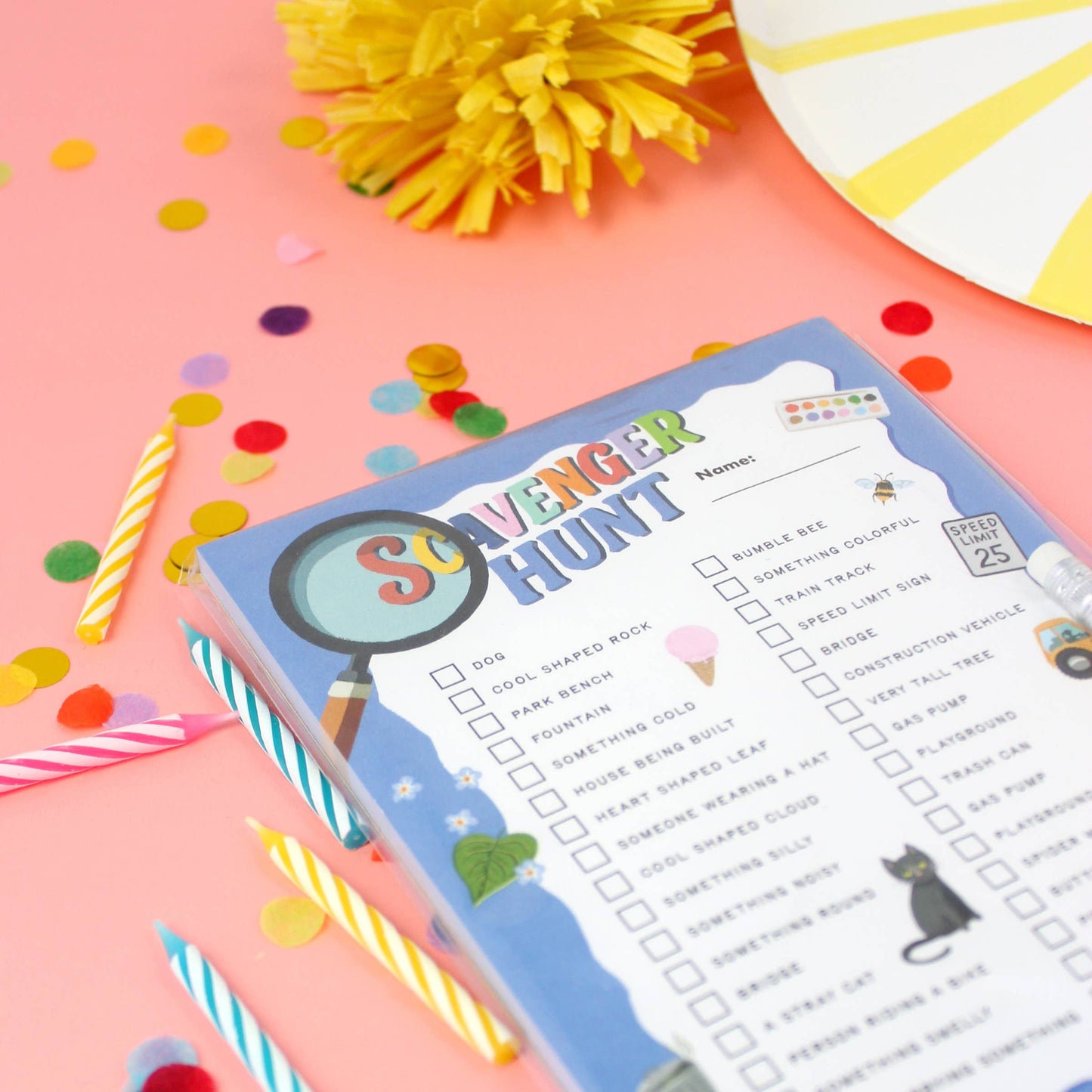 Tiny Town™ Play Notepad | Scavenger Hunt