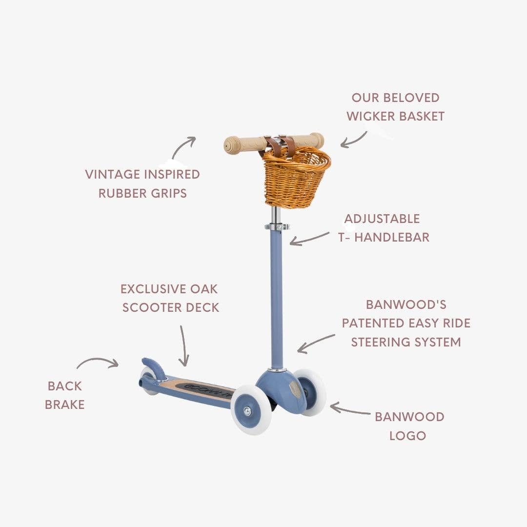 Banwood Scooter Vintage | Blue