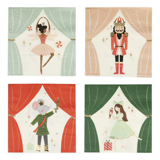 Nutcracker Napkin Set