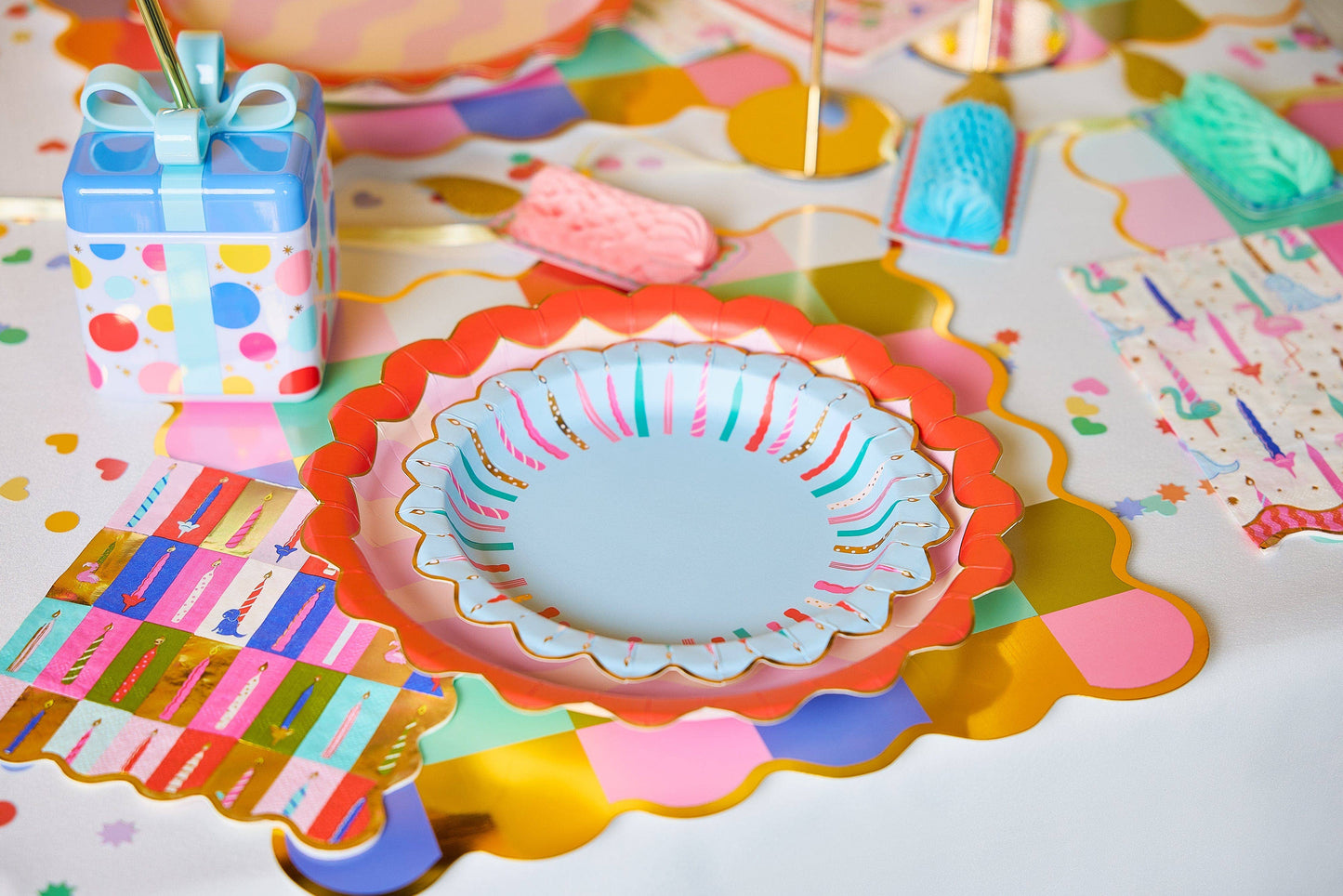 Birthday Wishes Dessert Plate