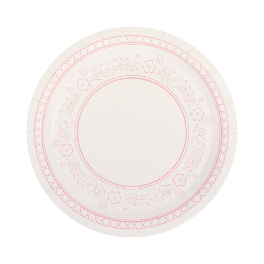 Pembroke Small Pink Floral Plate