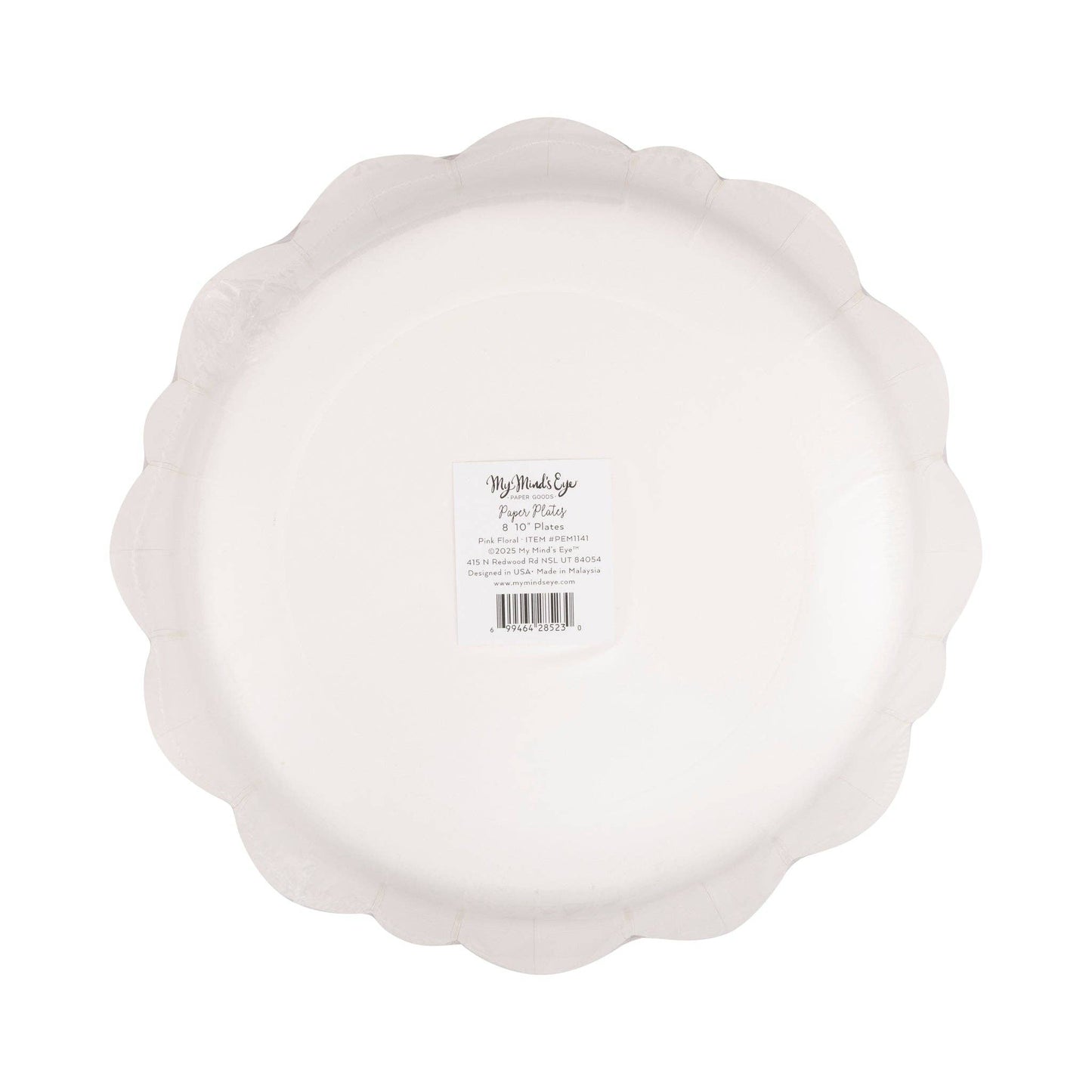 Pembroke Pink Floral Plate