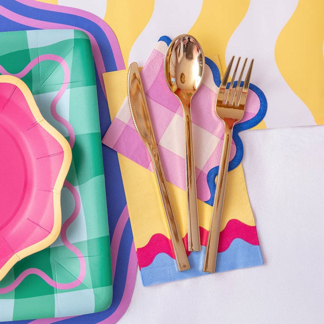 Gold Utensil Set