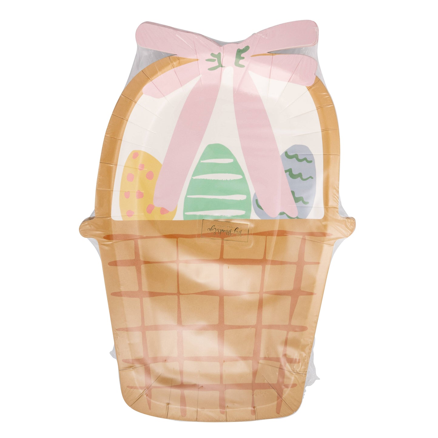 Easter Basket Shaped Plate