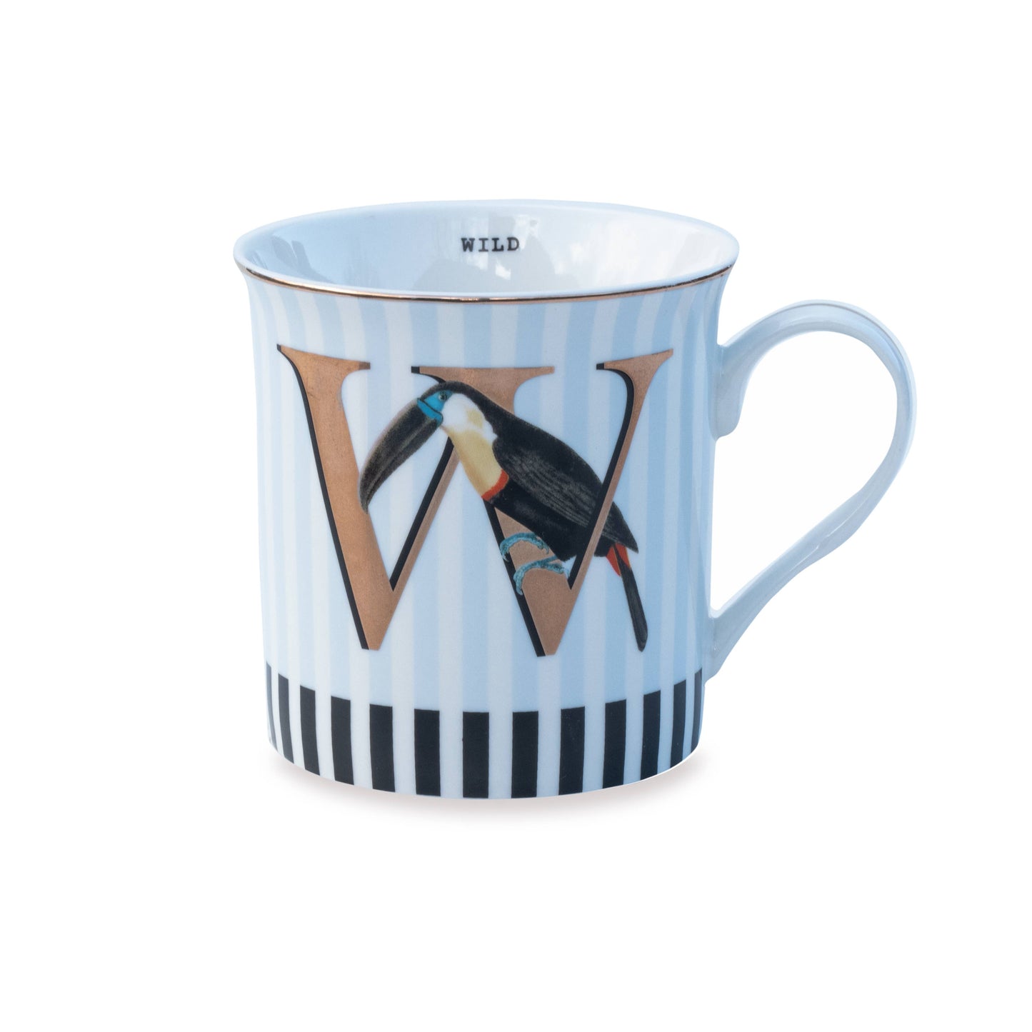 The Gold Edition Alphabet Mugs: H for Happy