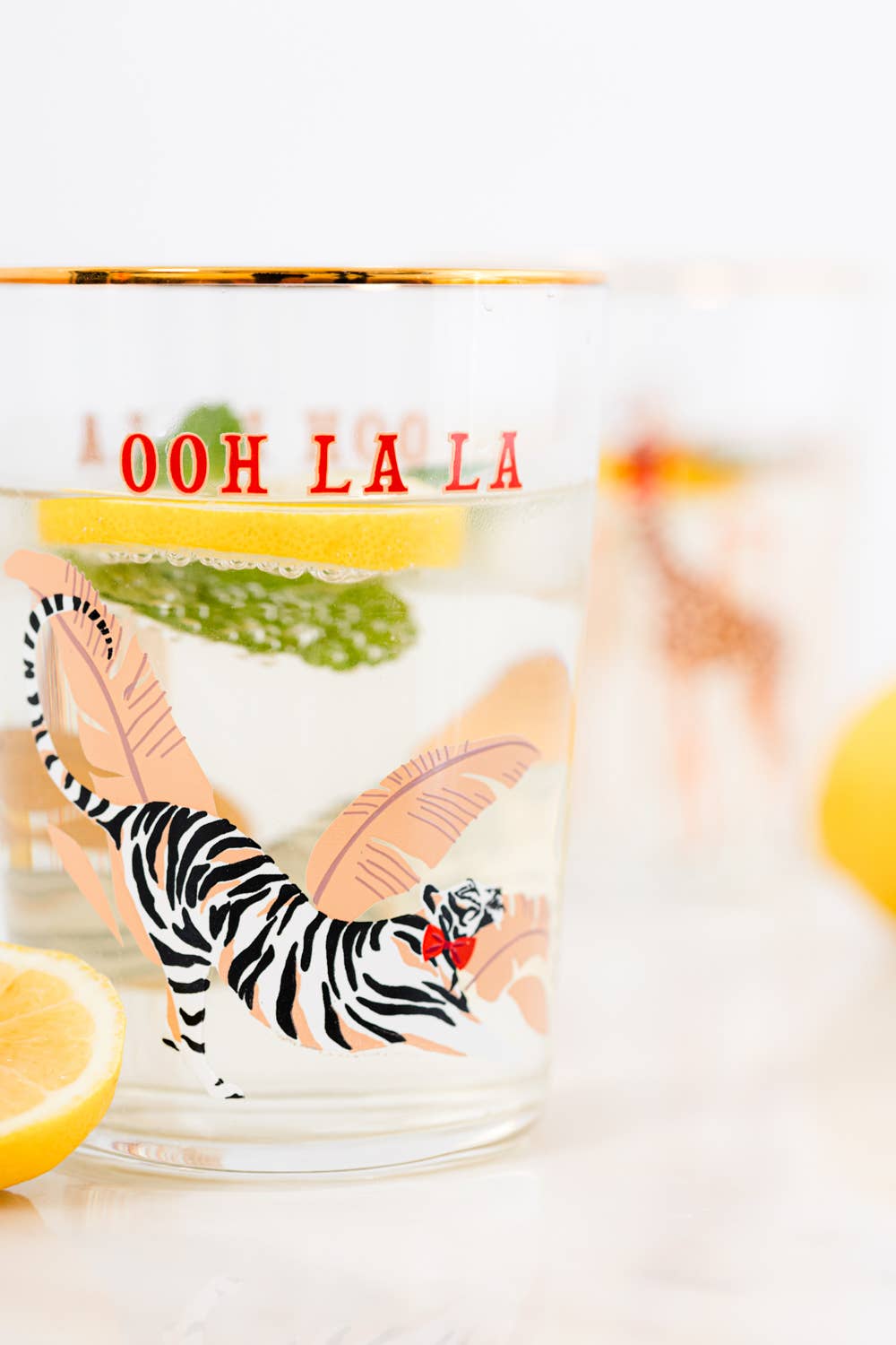 Tiger Hi Ball Glass