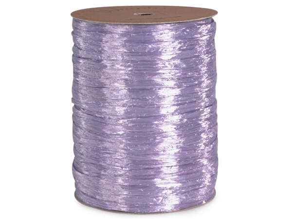 Pearlized Raffia Ribbon: Kelly | 100 yards