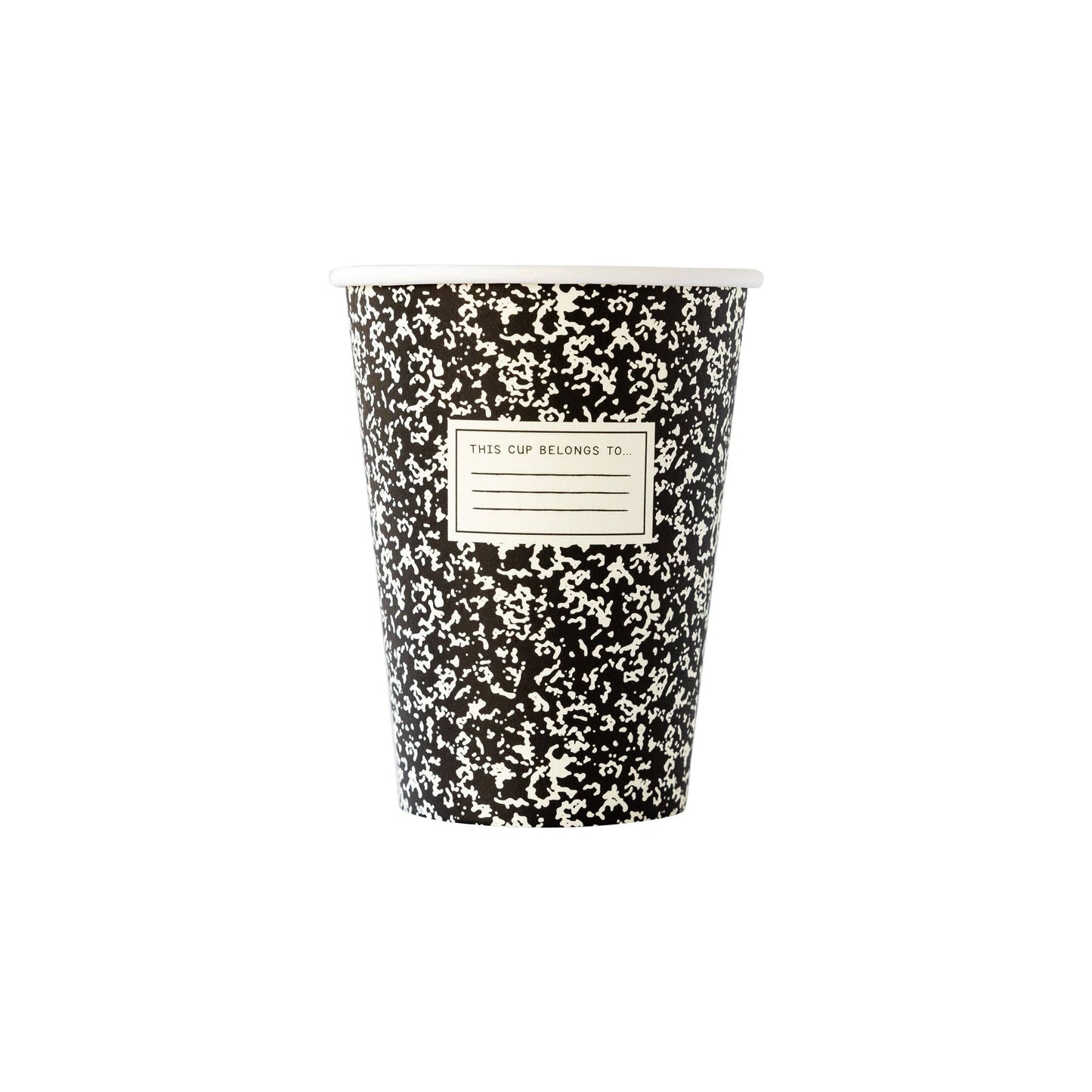 Back To School Composition Cups