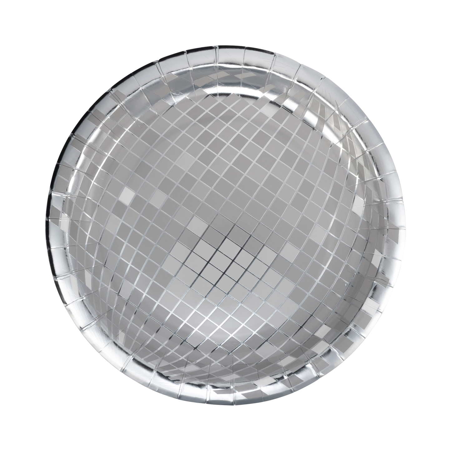 Silver Disco 9" Plate