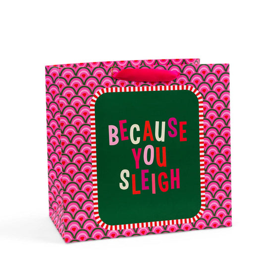 Gift Bag - Sleigh: Large