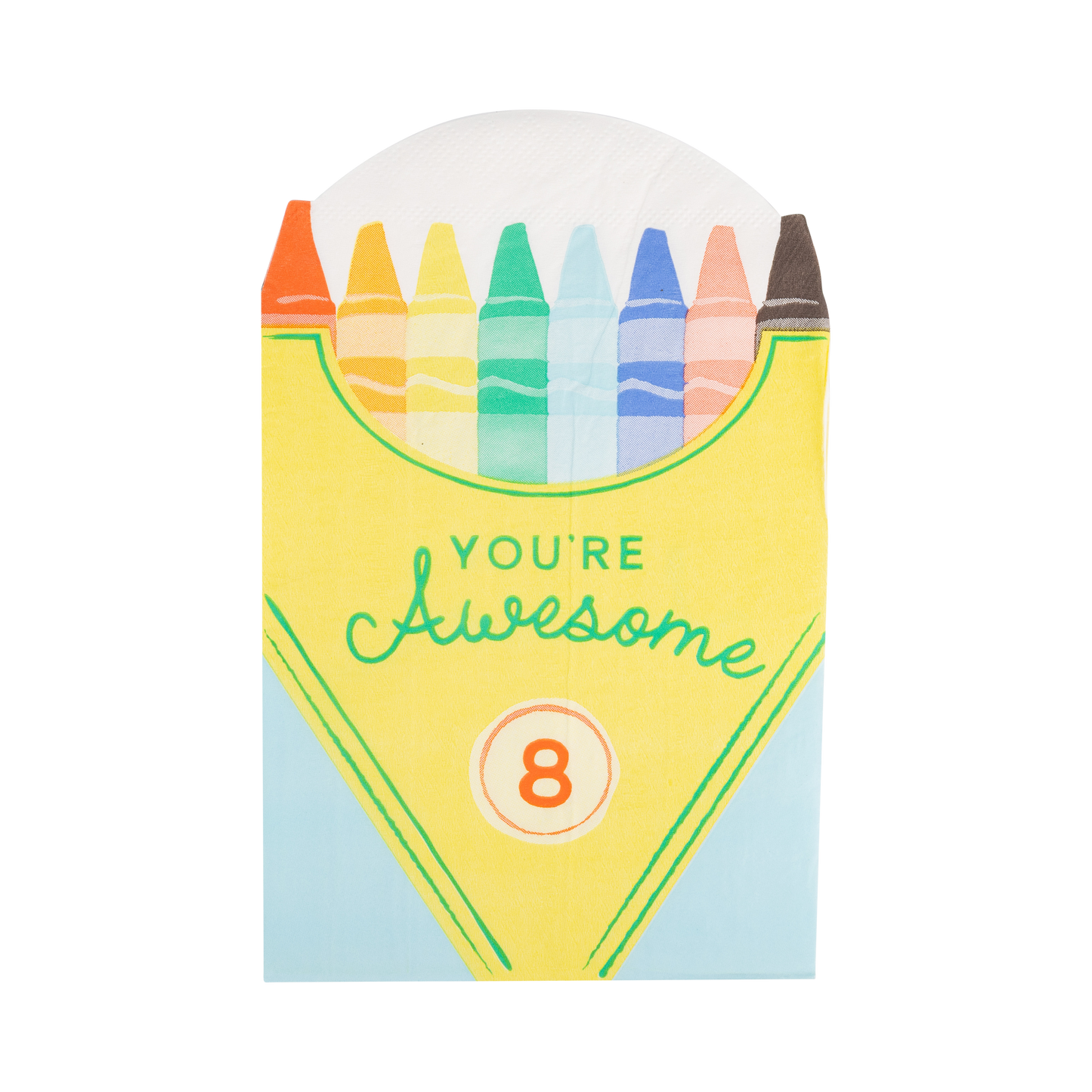 Crayon Box Dinner Napkin