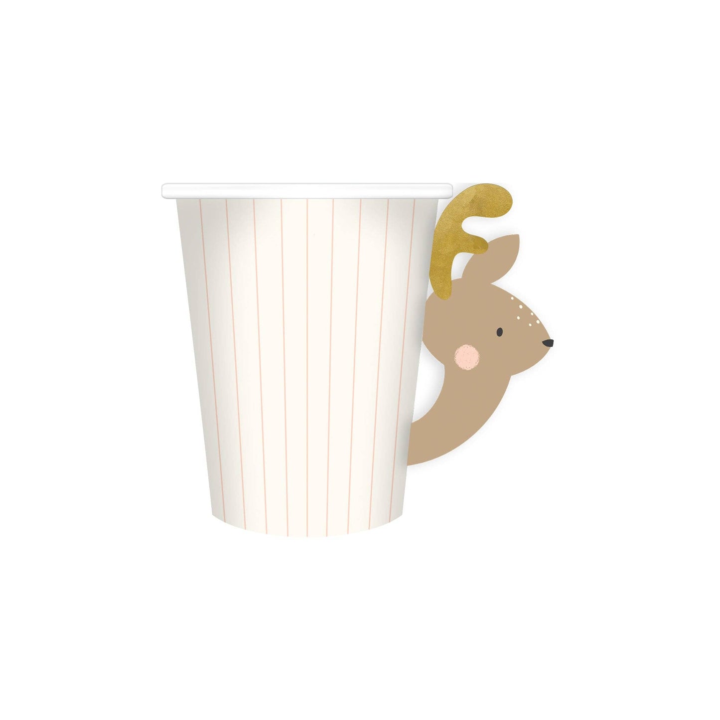 Reindeer Handled Paper Cup