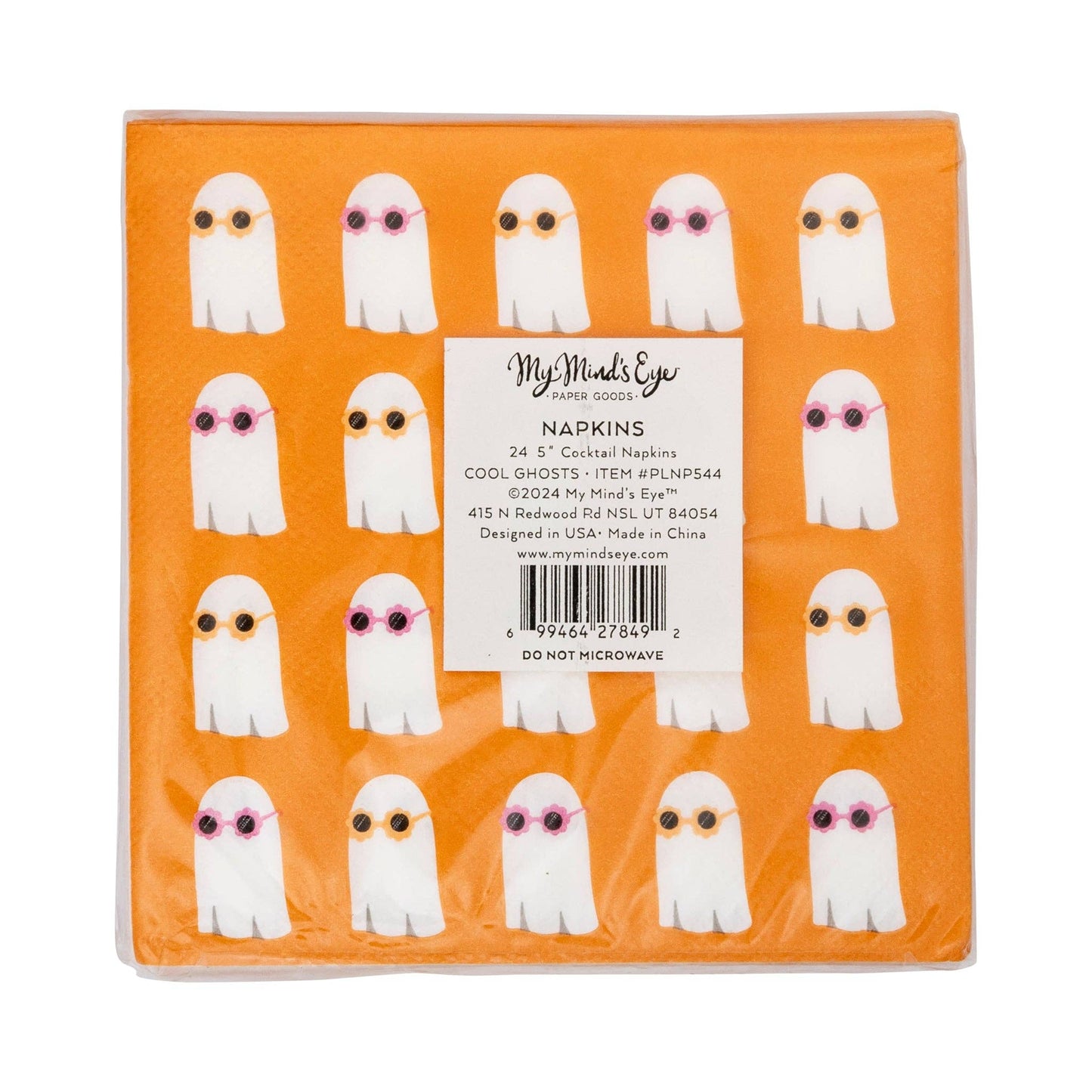 Cool Ghosts Cocktail Napkin