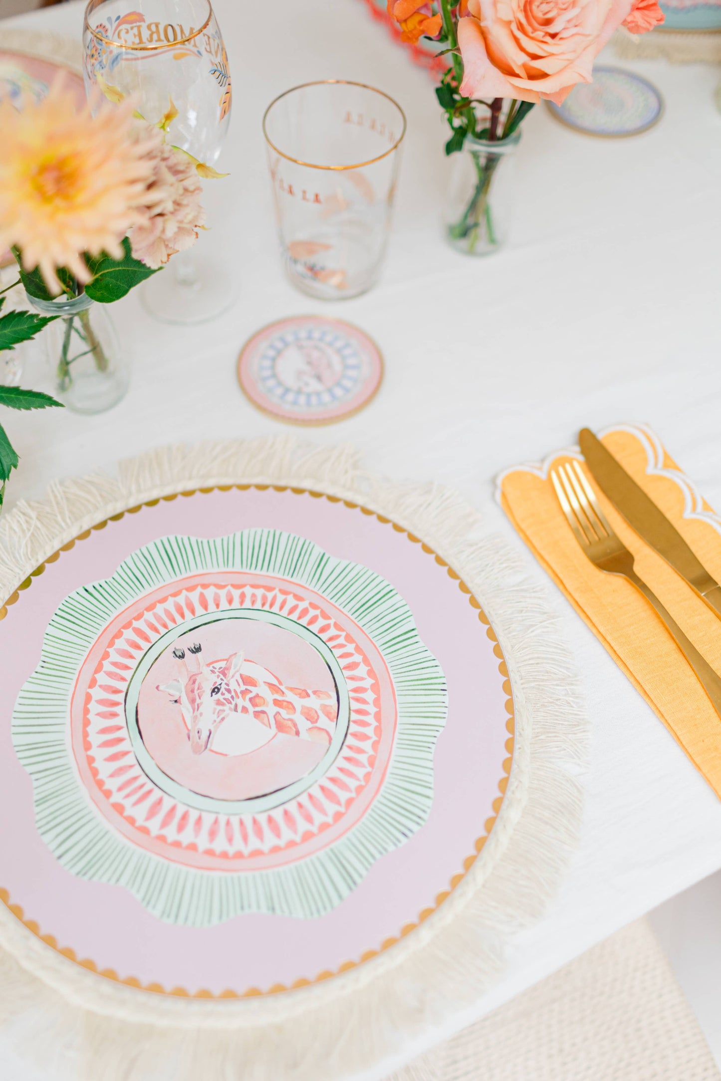 Round Cork Back Placemats