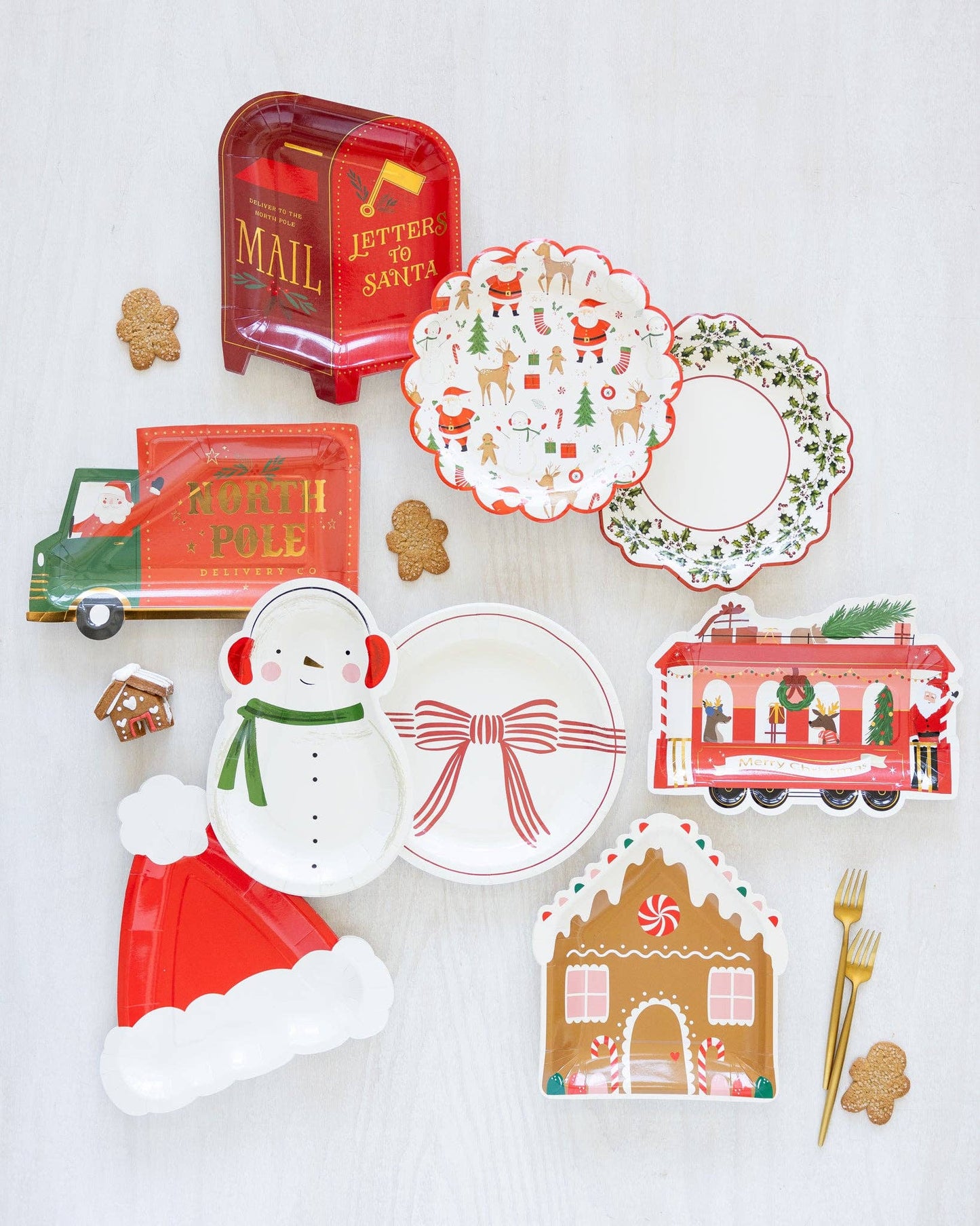Santa Hat Plate