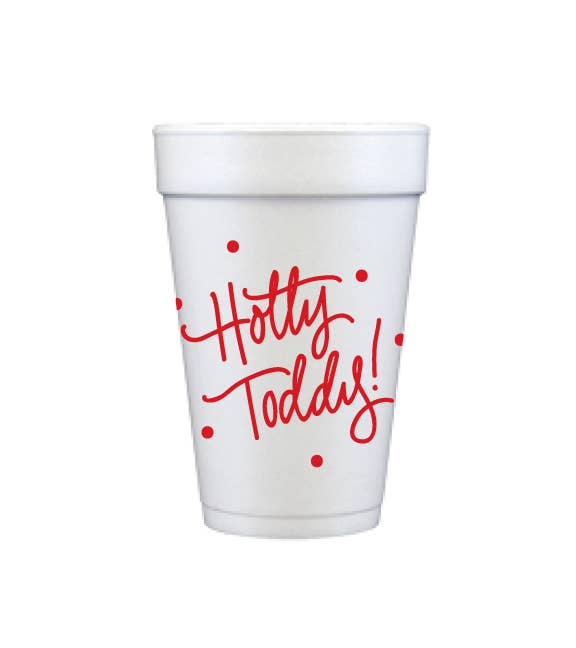 Hotty Toddy! Foam Cups | Red & Blue