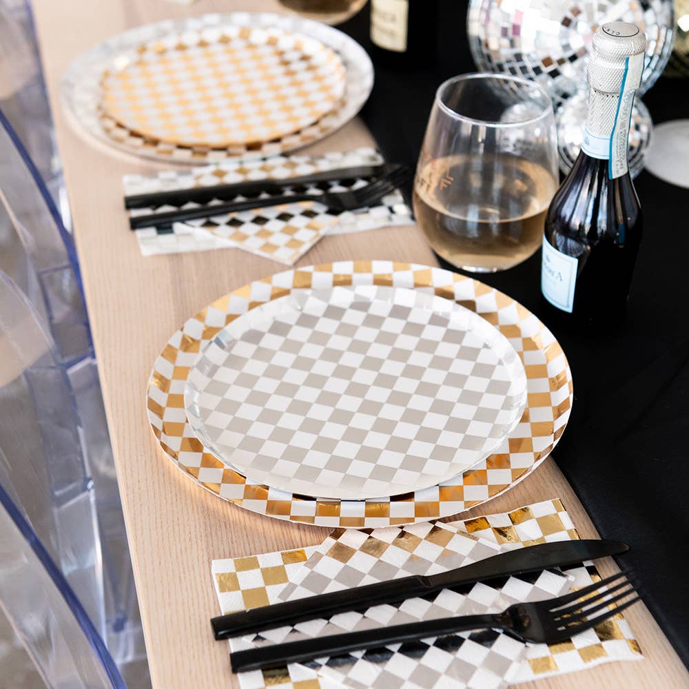 Check It! Dinner Plates | The Classic