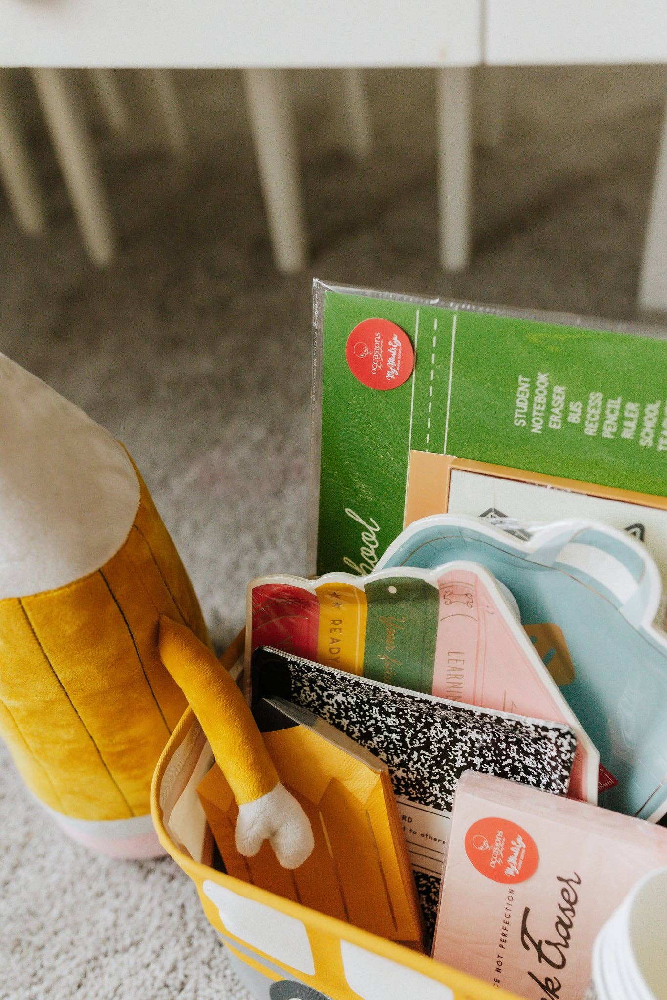 Stack of Books Plate