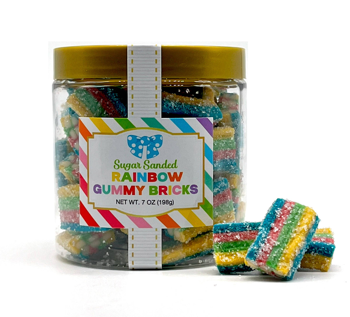 Candy Sugar Stacks | Rainbow Bricks
