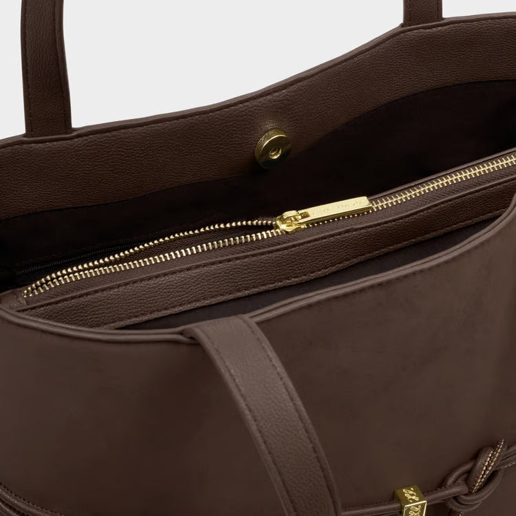 Lori Tote Bag | Bitter Chocolate