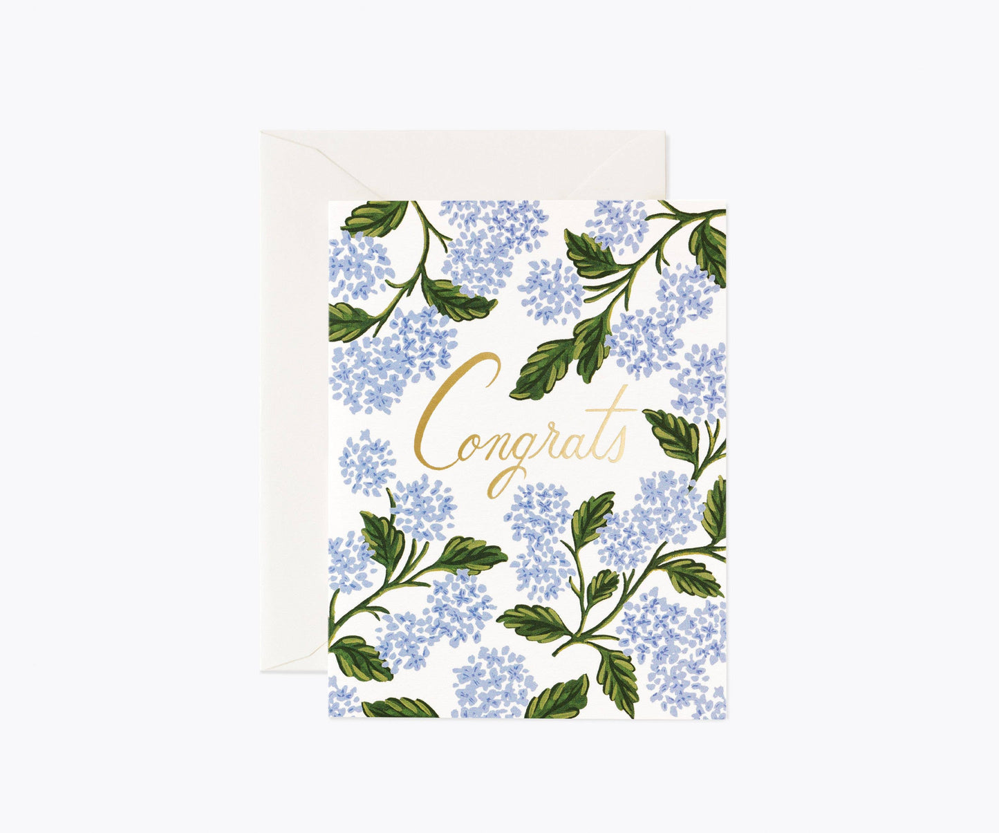 Hydrangea Congrats Card