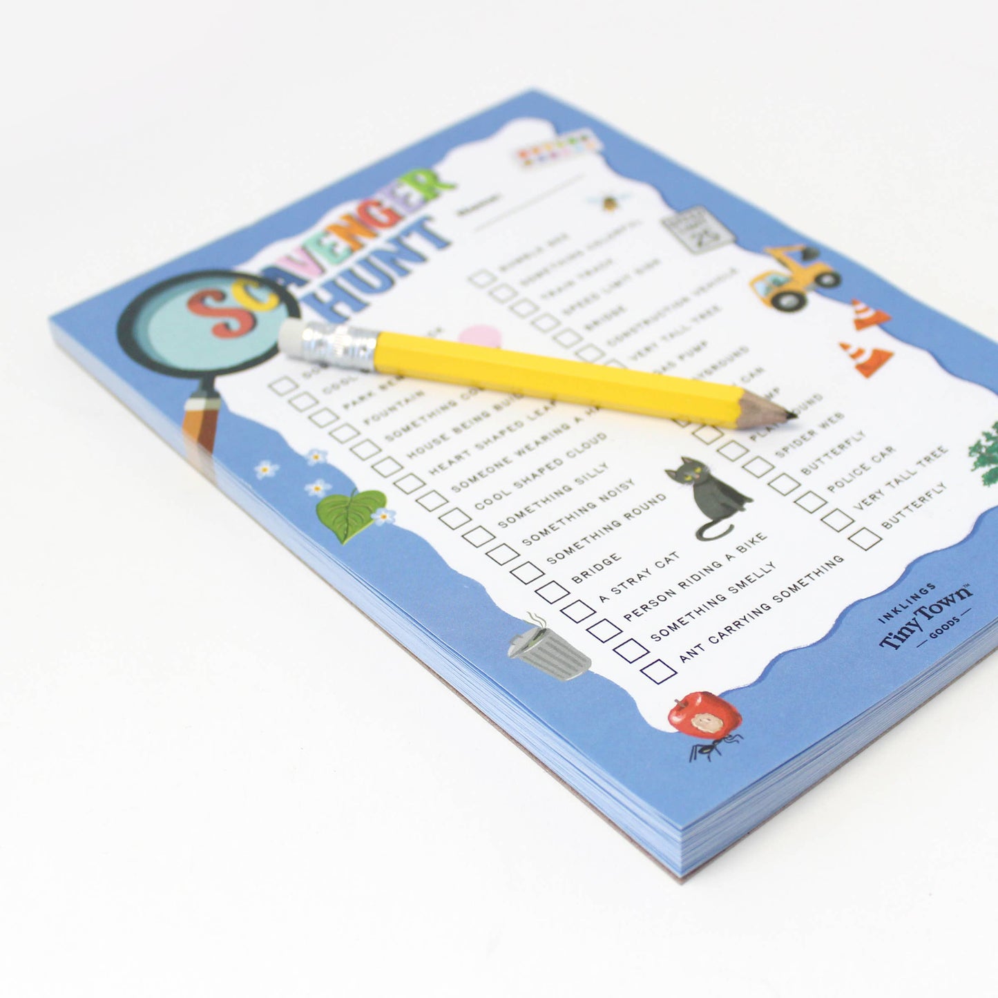 Tiny Town™ Play Notepad | Scavenger Hunt