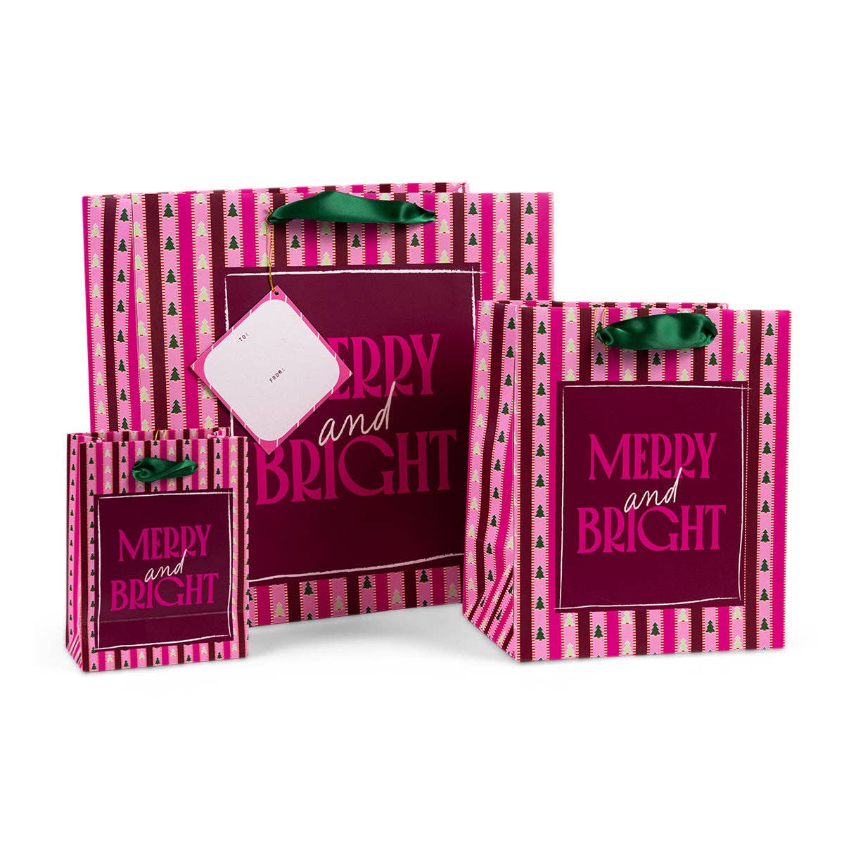 Gift Bag - Merry & Bright: Medium