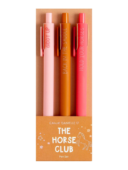 Horse Club Western Pen Set
