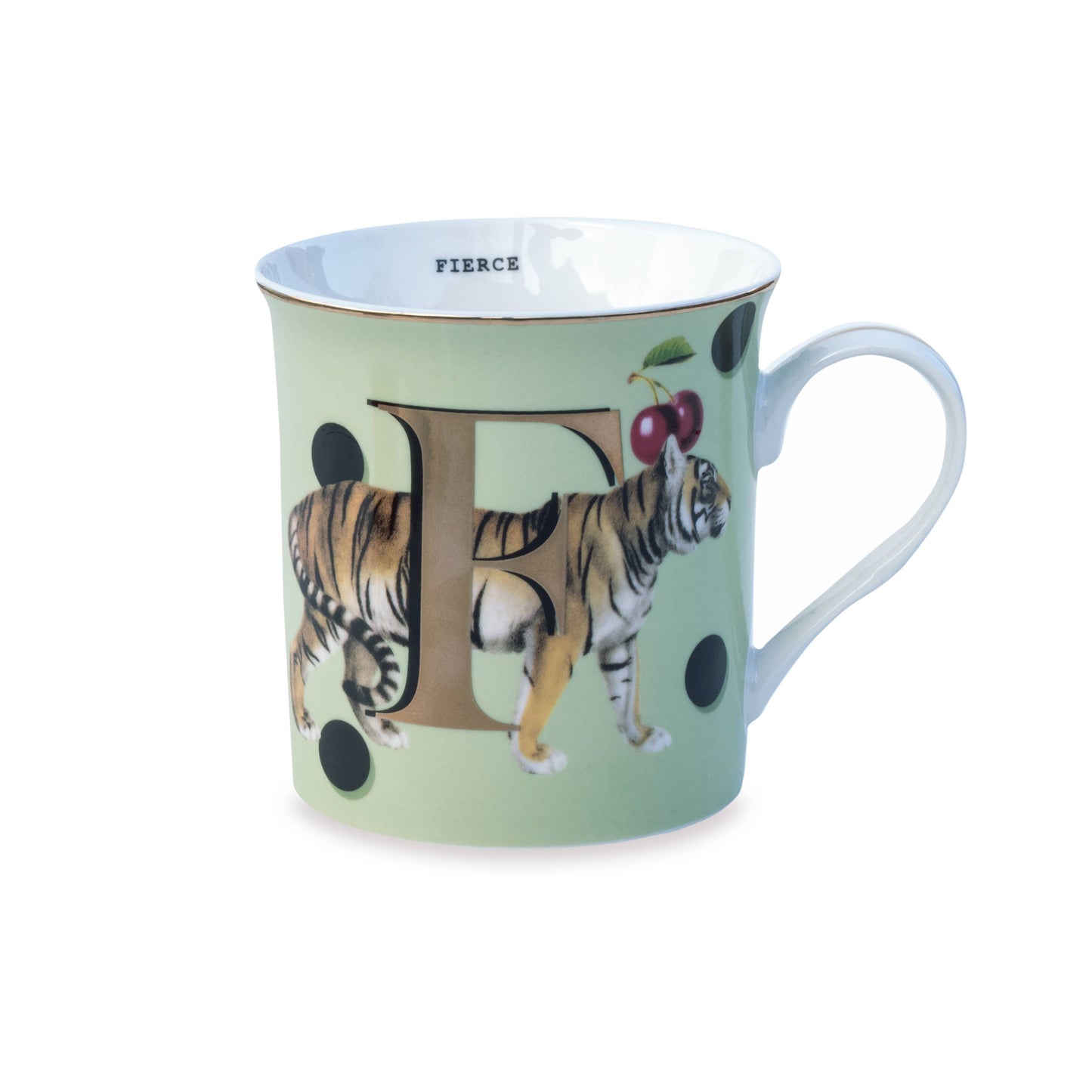 The Gold Edition Alphabet Mugs: H for Happy