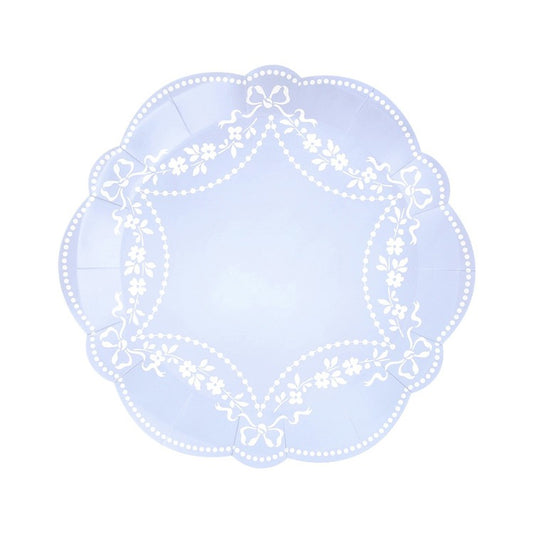 Rococo Blue Side Plates