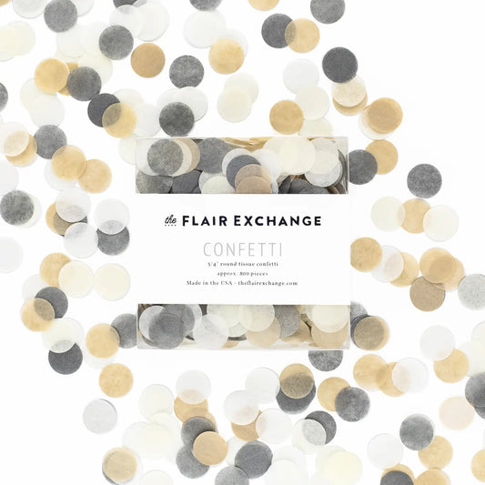 Handcut Confetti | Natural
