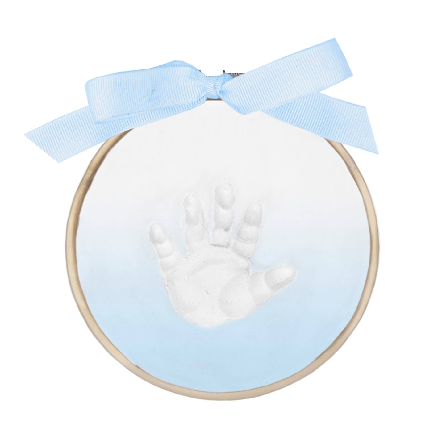 Ombre Claydough Handprint-Blue