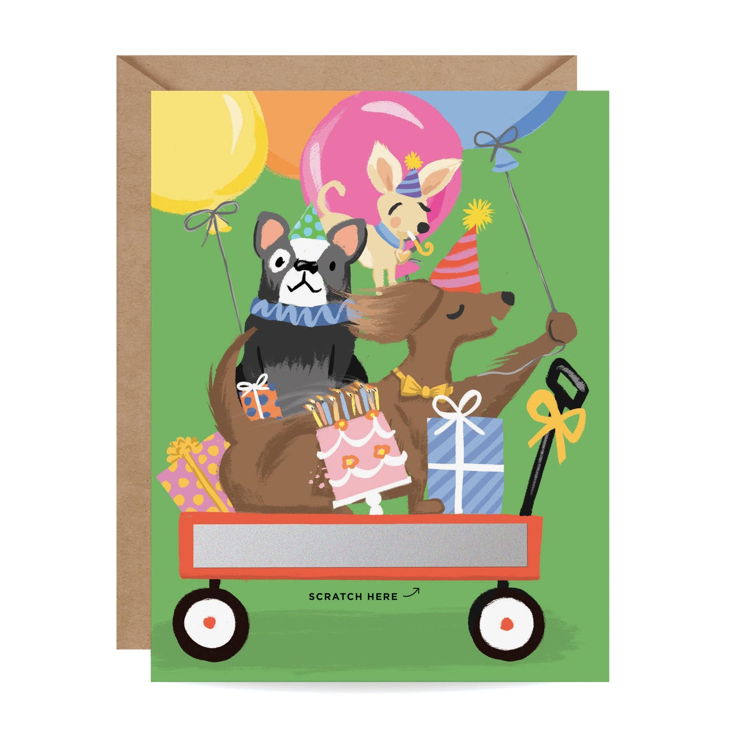 Scratch-off Card | Birthday Wagon