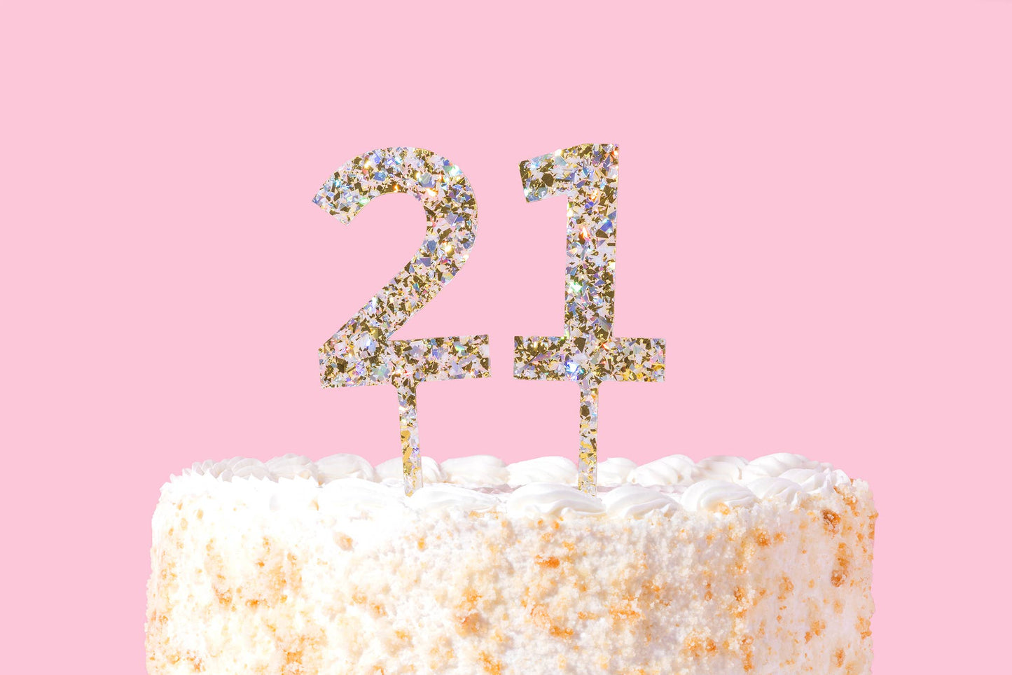 Cake Topper Numbers 0-9 | Pearl Confetti