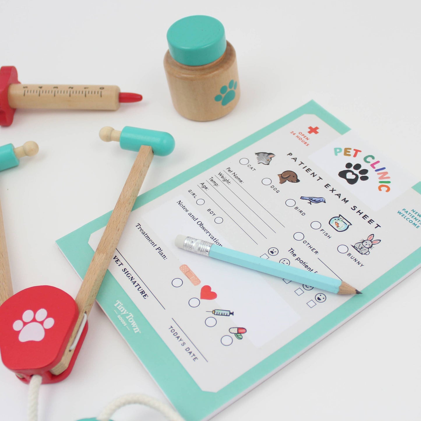 Tiny Town™ Play Notepad | Pet Clinic