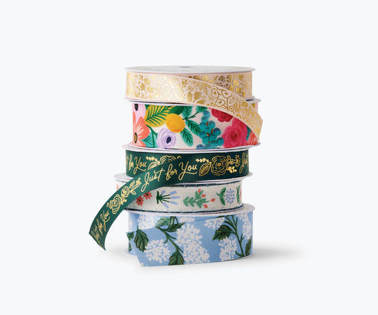 Garden Party Ribbon Set of 5