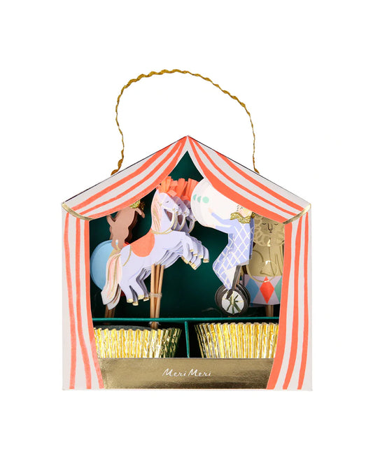 Circus Parade Cupcake Kit