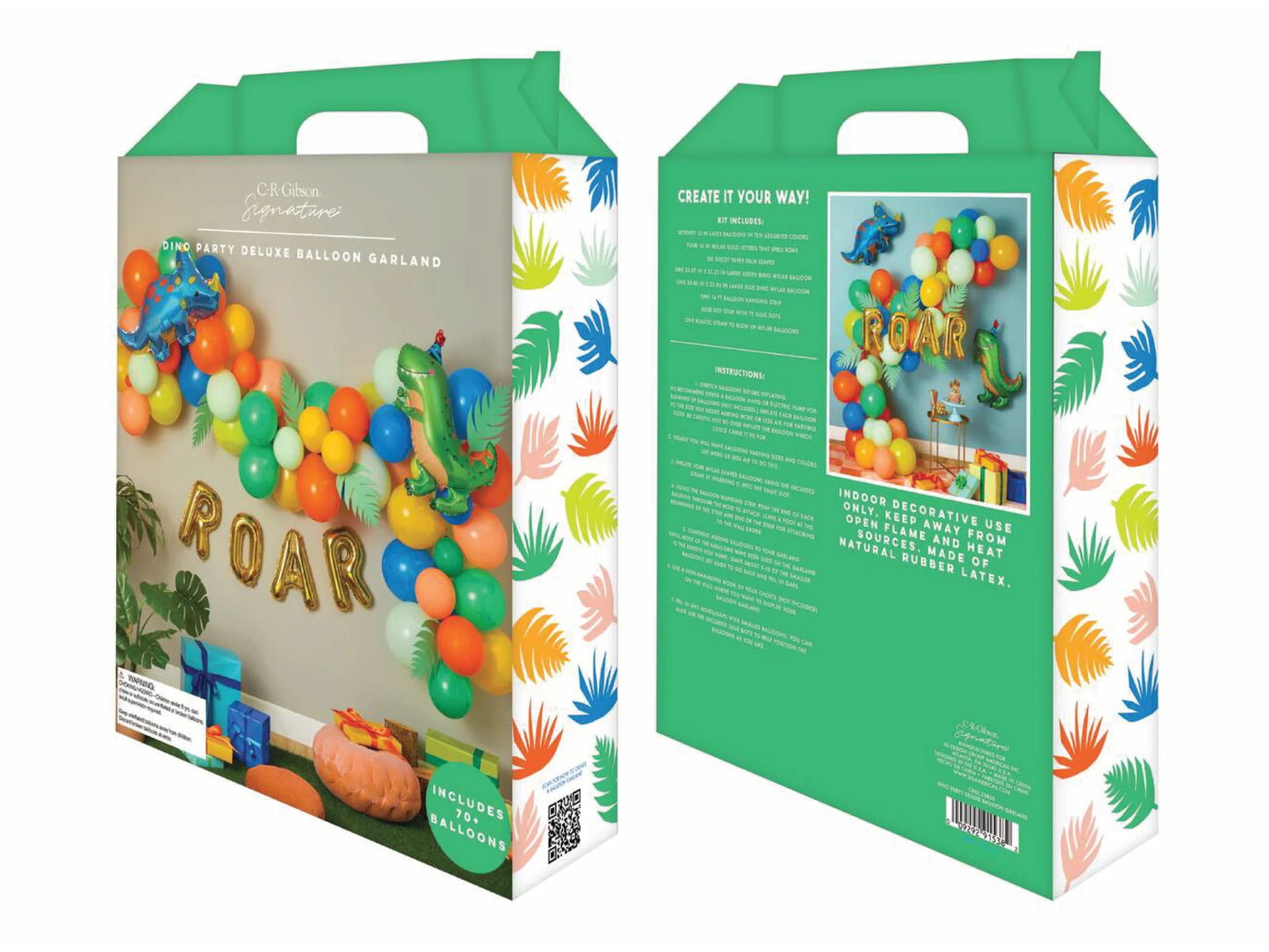 Dino Party Deluxe Balloon Garland