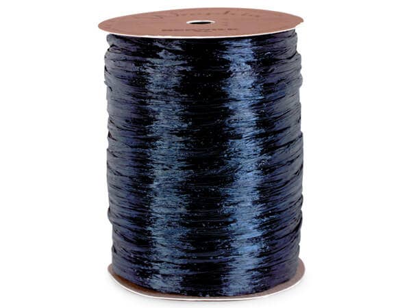 Pearlized Raffia Ribbon: Light Blue / 1 Pack / 100 yards