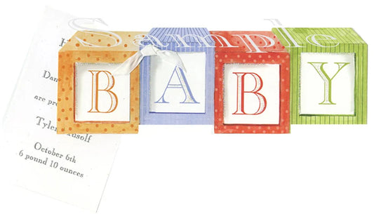 Greeting Card | Baby Blocks