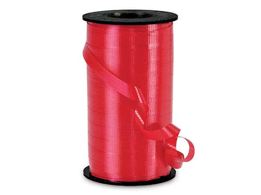 Poly Curling Ribbon | Hot Red | 500 yards