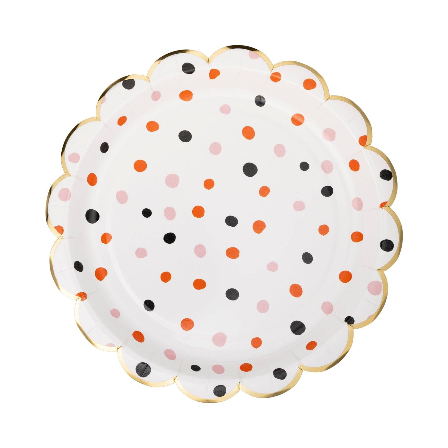 Halloween Dots Plate