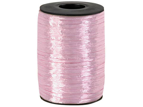 Pearlized Raffia Ribbon: Kelly | 100 yards