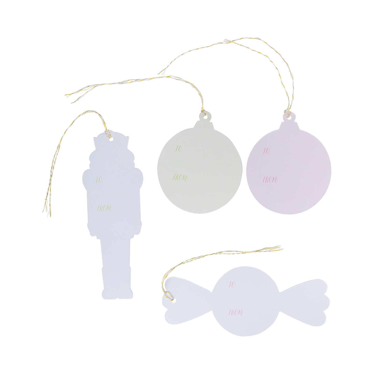 Nutcracker Disco Tag Set