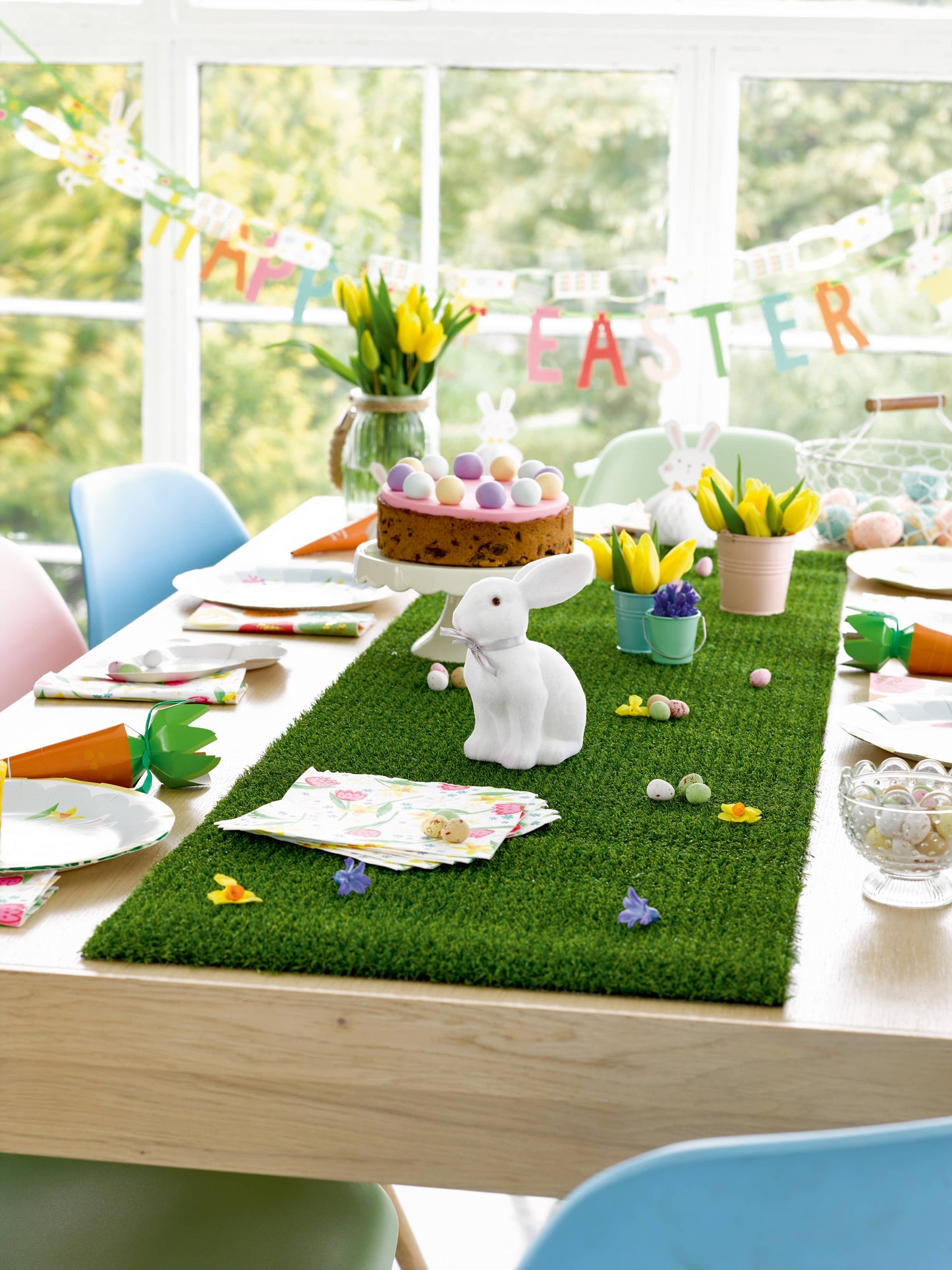 Artificial Grass Table Runner